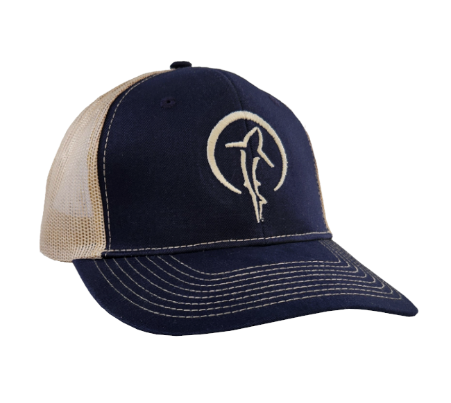 Shark Zen Trucker Cap [Khaki / Rich Navy]