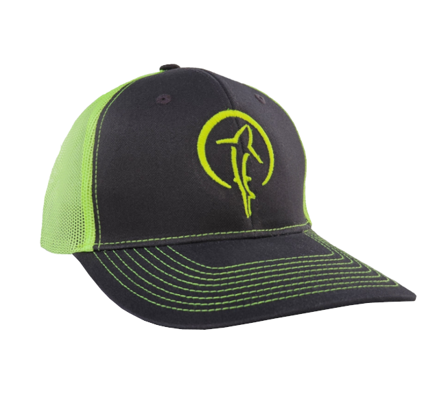 Shark Zen Trucker Cap [Neon Yellow / Grey Steel]