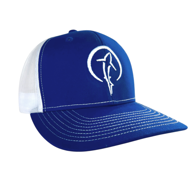 Shark Zen Trucker Cap [White / Patriot Blue]