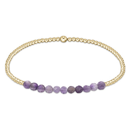 Gold Bliss Bead Bracelet 2mm