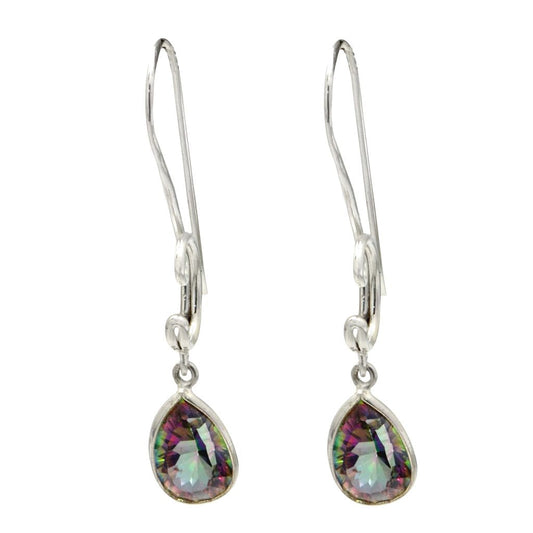 Teardrop Earrings - Mystic Quartz