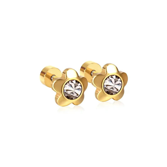 Zoey Flatback Stud Earrings